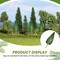 Garden Landscape Model Dark Green Pine Tree Model Scene Accessory for Making Architecture Sand Table and Station Platform Model